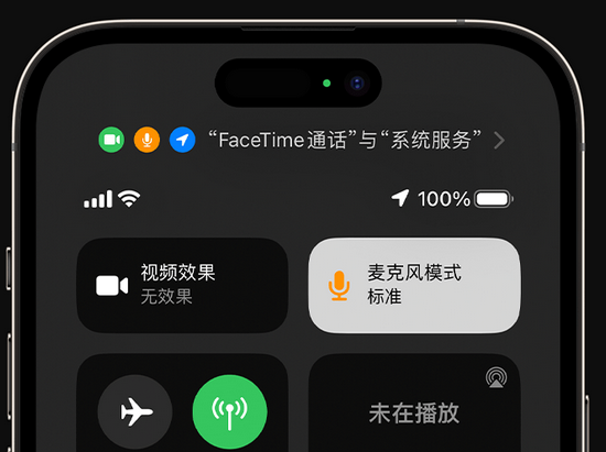 宝塔苹果授权维修网点分享iPhone在通话时让你的声音更清晰 