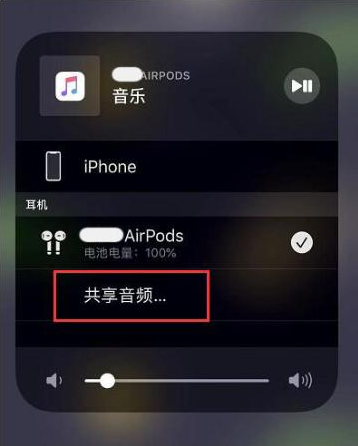 宝塔苹果14音频维修点分享iPhone14音频共享设置方法 