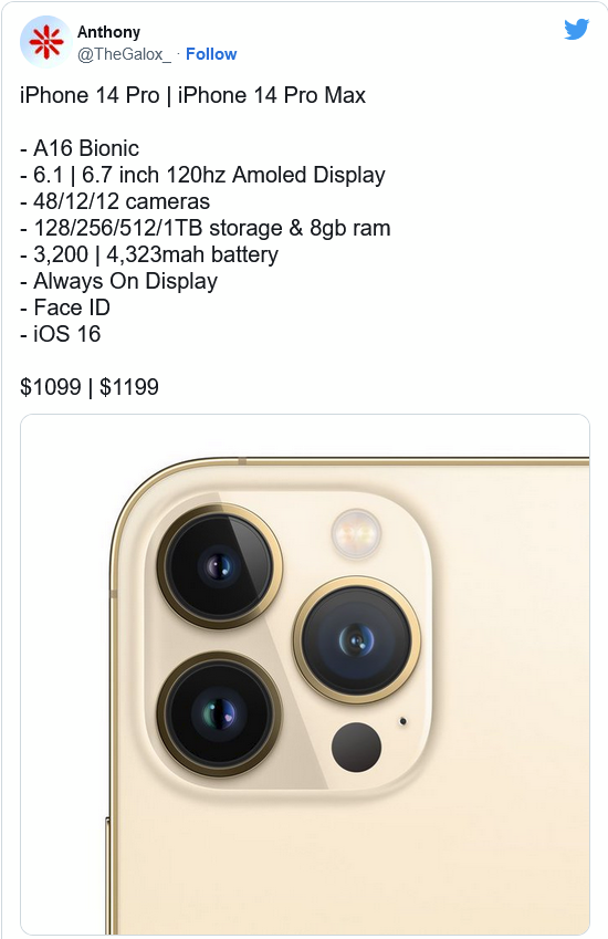 宝塔苹果14维修分享iPhone 14全系涨价 