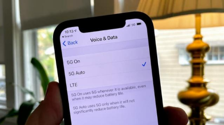 宝塔苹果手机维修分享iPhone 12如何打开或关闭5G网络 